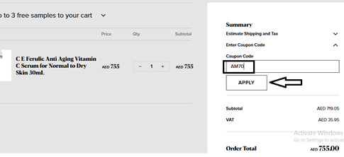 Applied Basharacare Coupon Code-AM70