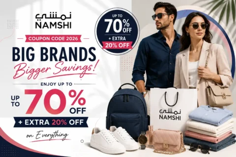 Upto 90% Off on Namshi.