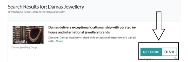 damas jewellery promo code