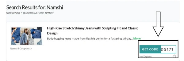 Click on Get Code-DG171