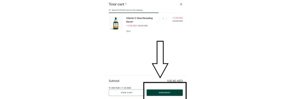 The Body Shop View Cart