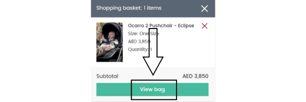 mamas-and-papas view cart