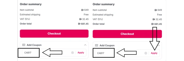 Applied mumzworld Coupon Code-CAB17