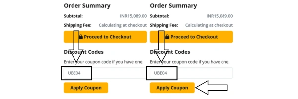 Applied ubuy Coupon Code-UBE04