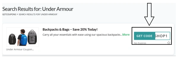 Click on Get Code-SHOP1