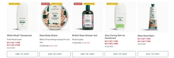 The Bodyshop Uae