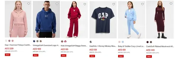 gap promo code uae