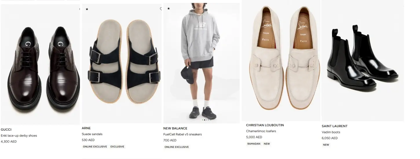 Level shoes-uae